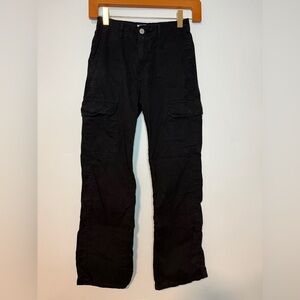 Zara Women’s Black Cargo Pants Size 4